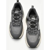 JEEP FOOTWEAR ΑΝΔΡΙΚΑ SNEAKERS JM52080A-056 ΓΚΡΙ