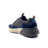 JEEP FOOTWEAR ΑΝΔΡΙΚΑ SNEAKERS JM52070A-280 ΜΠΛΕ/ΧΑΚΙ