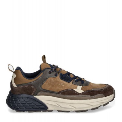 JEEP FOOTWEAR ΑΝΔΡΙΚΑ SNEAKERS ΚΑΦΕ JM52070A-160 TOBACCO