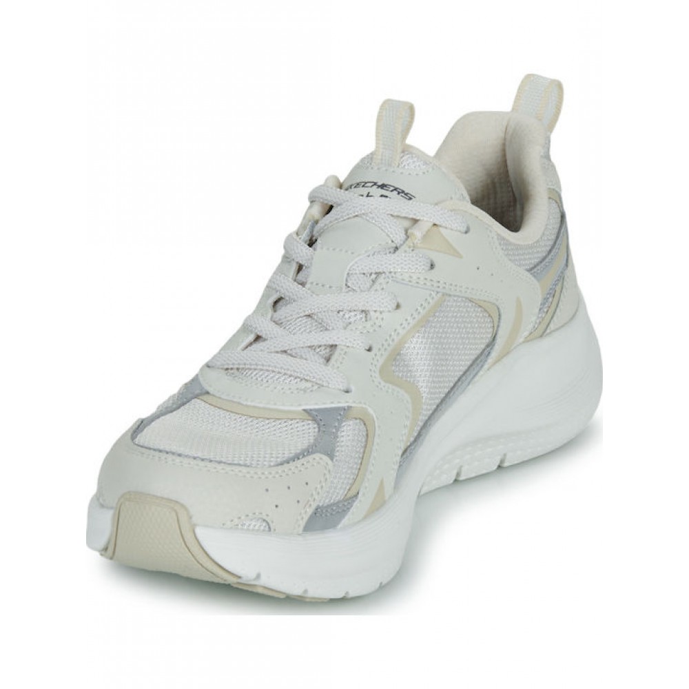 SKECHERS ΓΥΝΑΙΚΕΙΑ SNEAKERS VINTAGE LUXE 150332-NAT ΛΕΥΚΑ