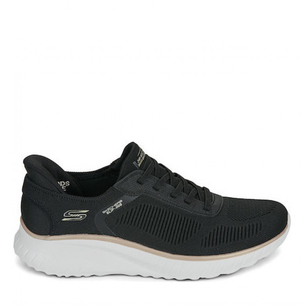 SKECHERS ΓΥΝΑΙΚΕΙΑ ΑΘΛΗΤΙΚΑ BOBS SQUAD CHAOS 117497-BKGD ΜΑΥΡΑ