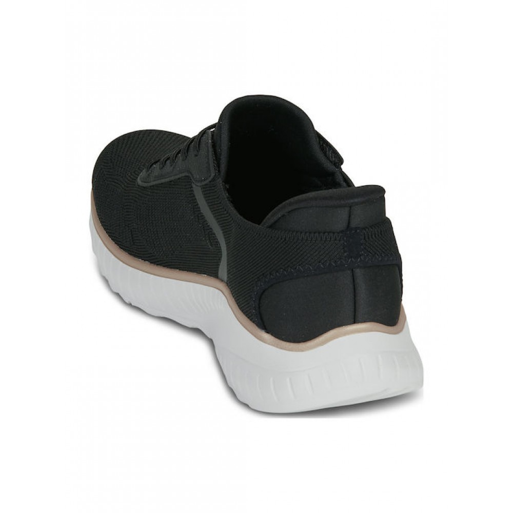 SKECHERS ΓΥΝΑΙΚΕΙΑ ΑΘΛΗΤΙΚΑ BOBS SQUAD CHAOS 117497-BKGD ΜΑΥΡΑ
