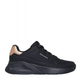 SKECHERS ΓΥΝΑΙΚΕΙΑ SNEAKERS UNO LITE WOMENS 177291-BBK ΜΑΥΡΟ