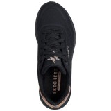 SKECHERS ΓΥΝΑΙΚΕΙΑ SNEAKERS UNO LITE WOMENS 177291-BBK ΜΑΥΡΟ