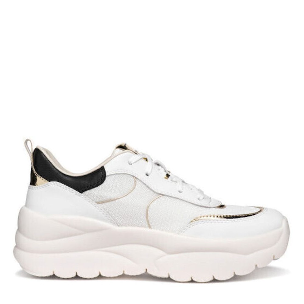 GEOX ΓΥΝΑΙΚΕΙΑ SNEAKERS D XTORS ΛΕΥΚΑ  D651FB 09BBN C1327