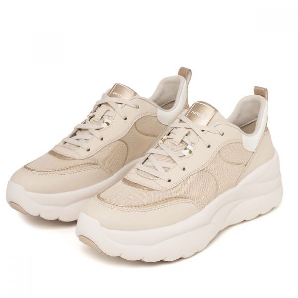 GEOX ΓΥΝΑΙΚΕΙΑ SNEAKERS D XTORS ΜΠΕΖ D651FB 09BBN C1S2L