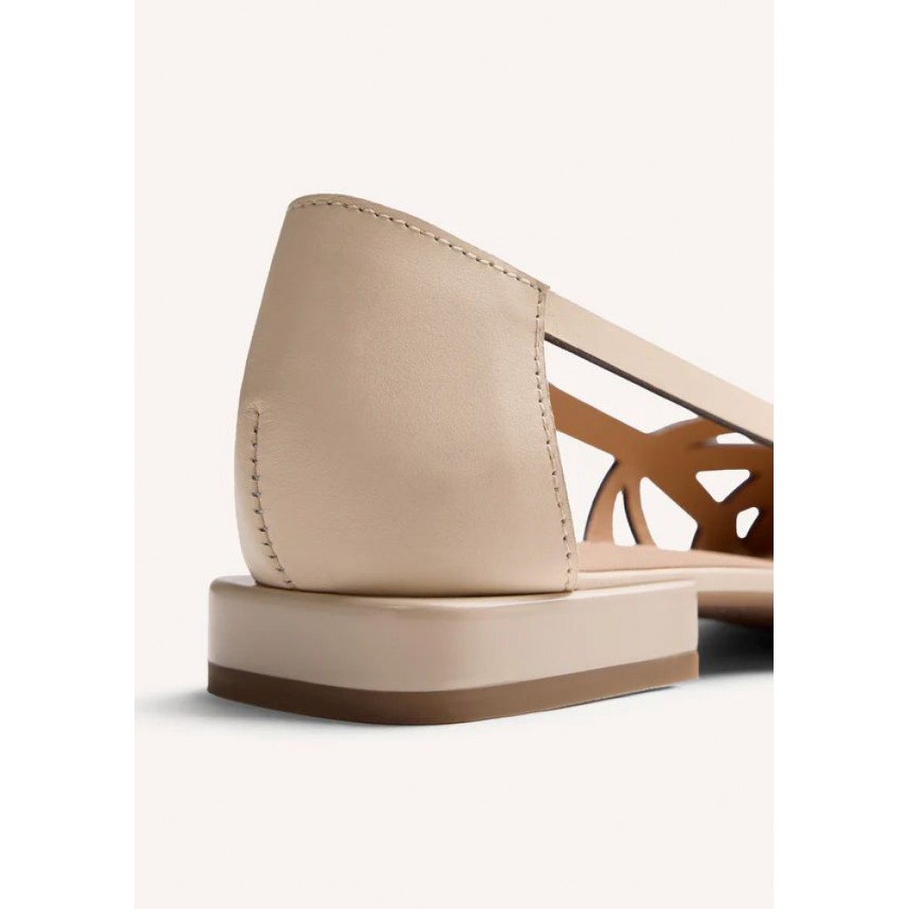 GIOSEPPO ΓΥΝΑΙΚΕΙΕΣ ΔΕΡΜΑΤΙΝΕΣ ΜΠΑΛΑΡΙΝΕΣ 78218-OFF WHITE ΕΚΡΟΥ