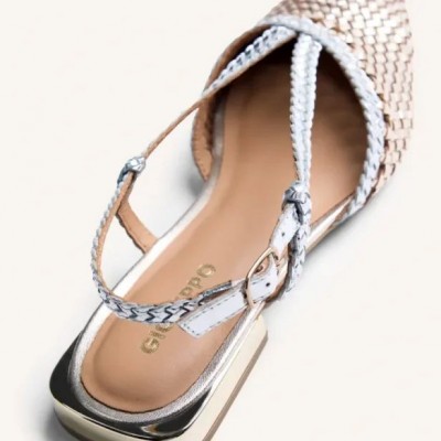 GIOSEPPO ΓΥΝΑΙΚΕΙΕΣ ΔΕΡΜΑΤΙΝΕΣ ΜΠΑΛΑΡΙΝΕΣ KITODI ΧΡΥΣΕΣ 79225-PLATINUM