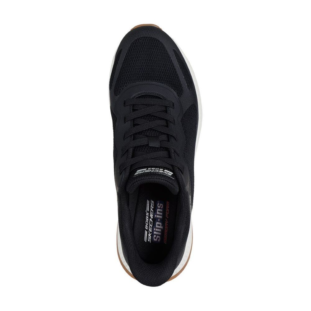 SKECHERS BOBS SQUAD SLIP-INS ΑΝΔΡΙΚΑ SNEAKERS ΜΑΥΡΑ 118423-BLK