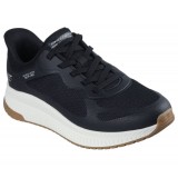 SKECHERS BOBS SQUAD SLIP-INS ΑΝΔΡΙΚΑ SNEAKERS ΜΑΥΡΑ 118423-BLK