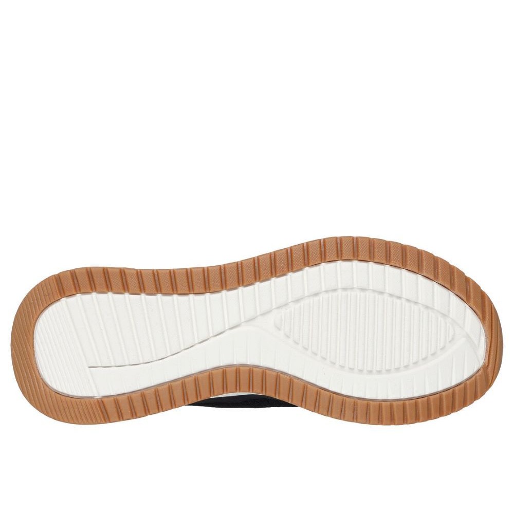 SKECHERS BOBS SQUAD SLIP-INS ΑΝΔΡΙΚΑ SNEAKERS ΜΑΥΡΑ 118423-BLK