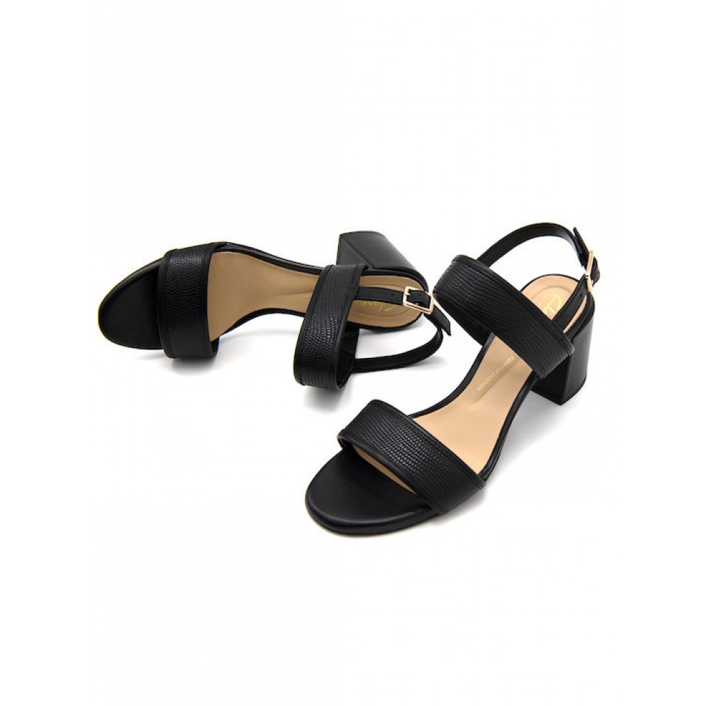 CLARKS ΓΥΝΑΙΚΕΙΑ ΠΕΔΙΛΑ EZORIA SLING ΜΑΥΡΟ 26181300