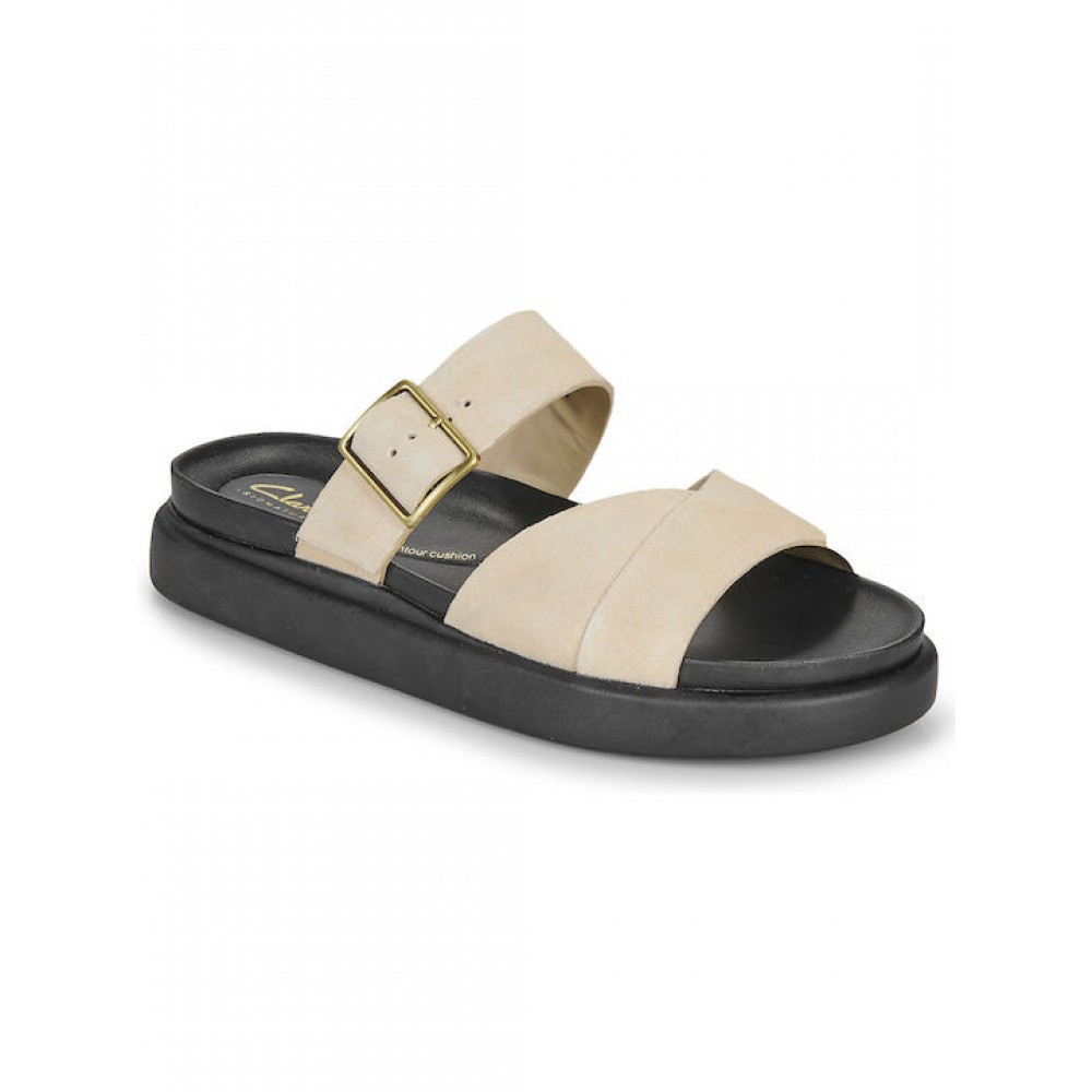 CLARKS ΓΥΝΑΙΚΕΙΑ ΠΕΔΙΛΑ ARISTELLA MULE ΜΠΕΖ 26181285