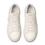 CLARKS ΑΝΔΡΙΚΑ SNEAKERS COURTLITE2 RUN WHITE LEATHER 26181325