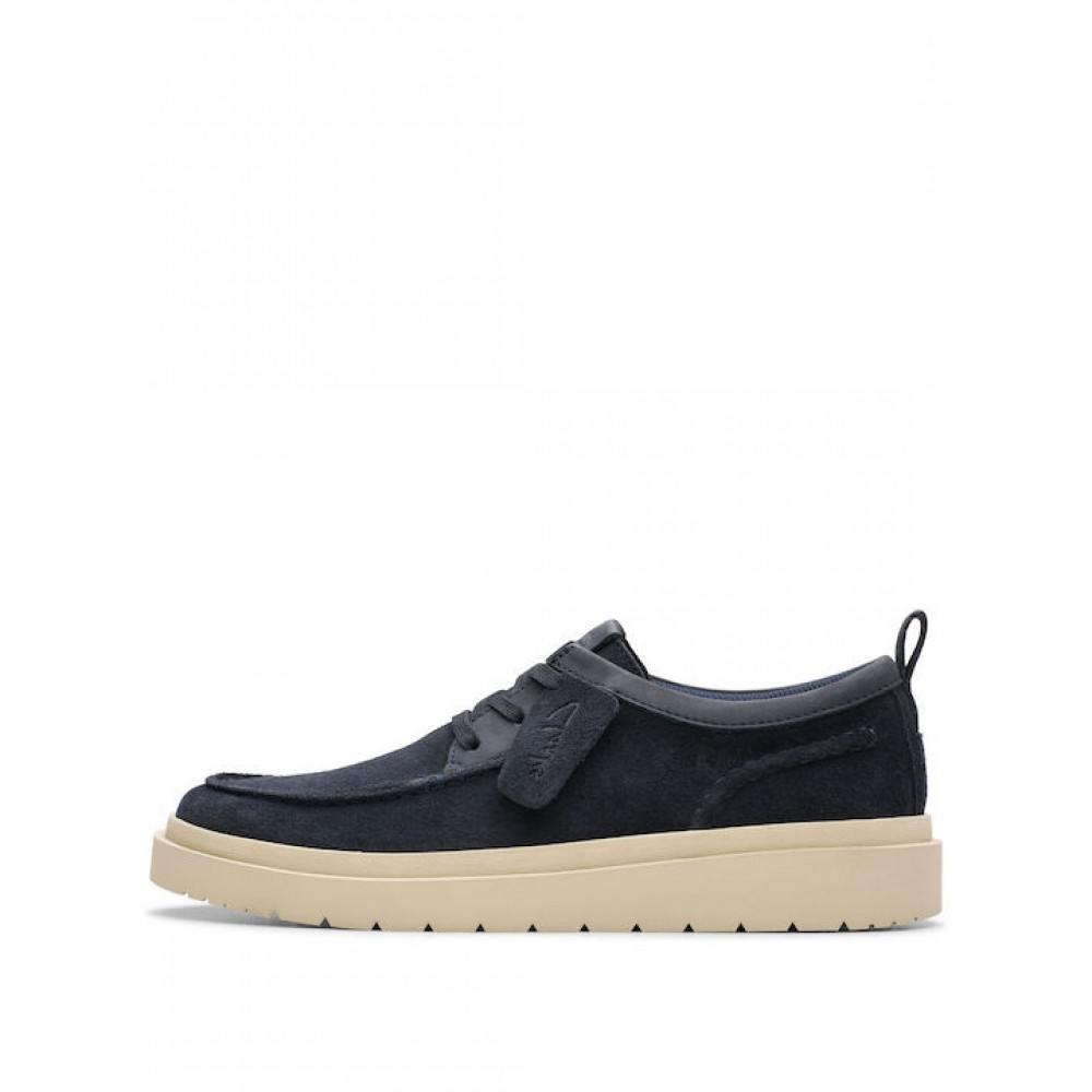 CLARKS ΑΝΔΡΙΚΑ ΜΟΚΑΣΙΝΙΑ POLDEN MOC NAVY SUEDE 26180866