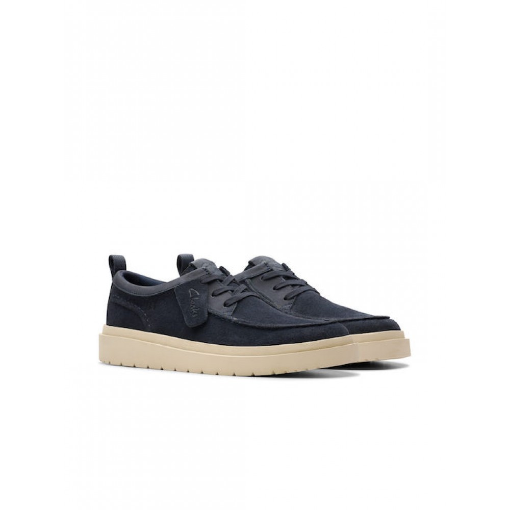 CLARKS ΑΝΔΡΙΚΑ ΜΟΚΑΣΙΝΙΑ POLDEN MOC NAVY SUEDE 26180866