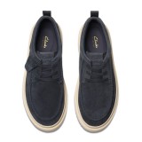 CLARKS ΑΝΔΡΙΚΑ ΜΟΚΑΣΙΝΙΑ POLDEN MOC NAVY SUEDE 26180866