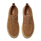 CLARKS ΑΝΔΡΙΚΑ ΜΟΚΑΣΙΝΙΑ POLDEN MOC COLA SUEDE 26180865
