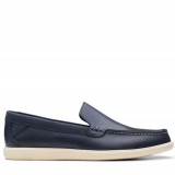CLARKS ΑΝΔΡΙΚΑ ΜΟΚΑΣΙΝΙΑ BRATTON LOAFER NAVY 26181278
