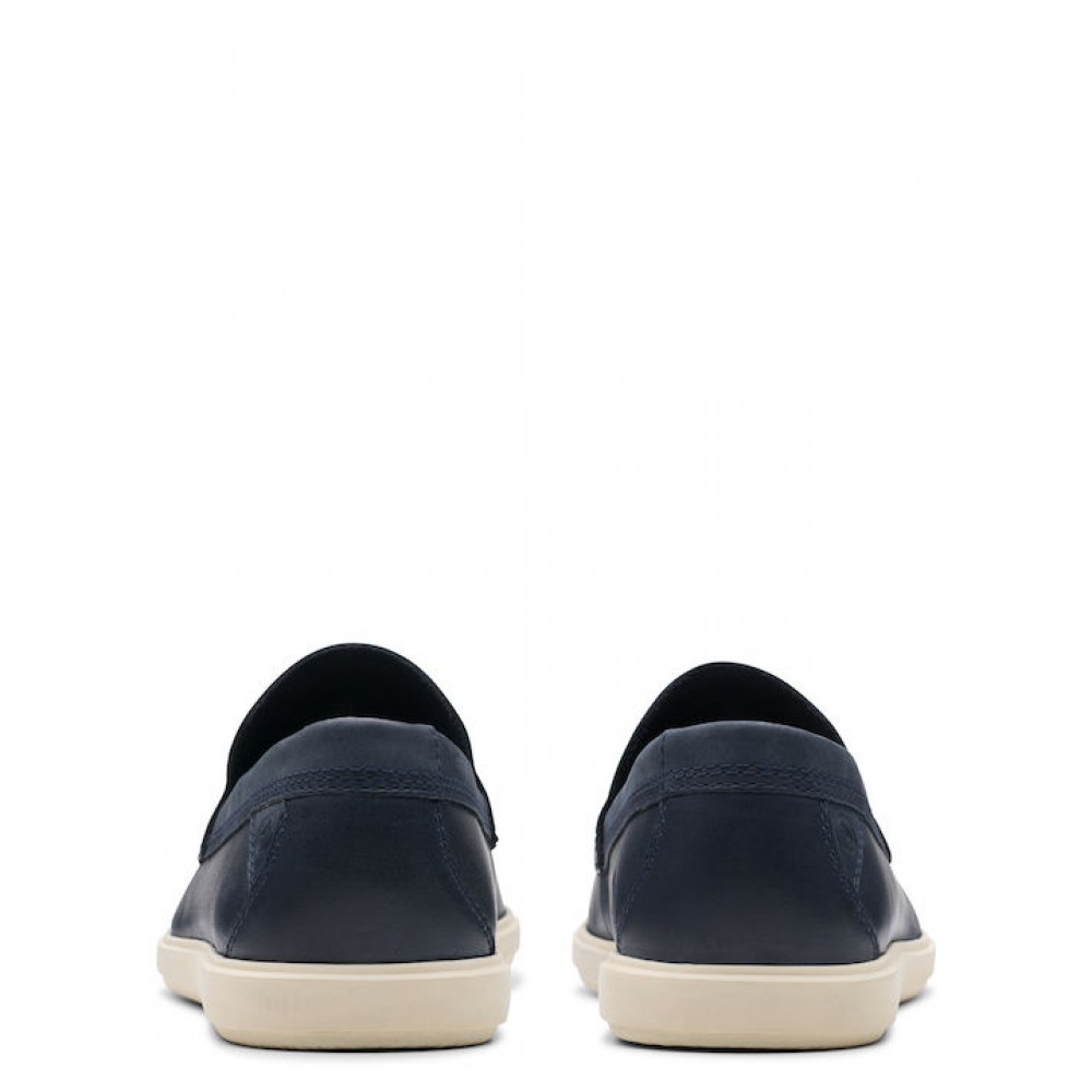 CLARKS ΑΝΔΡΙΚΑ ΜΟΚΑΣΙΝΙΑ BRATTON LOAFER NAVY 26181278