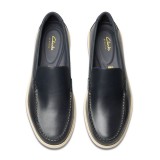 CLARKS ΑΝΔΡΙΚΑ ΜΟΚΑΣΙΝΙΑ BRATTON LOAFER NAVY 26181278