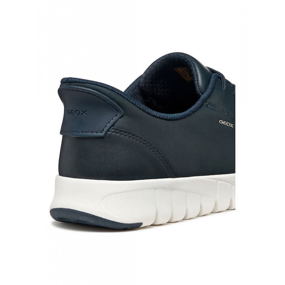 GEOX SNEAKERS ΑΝΔΡΙΚΑ U FLEXTRIDE PLUS U65MAA 0009B C4002 NAVY