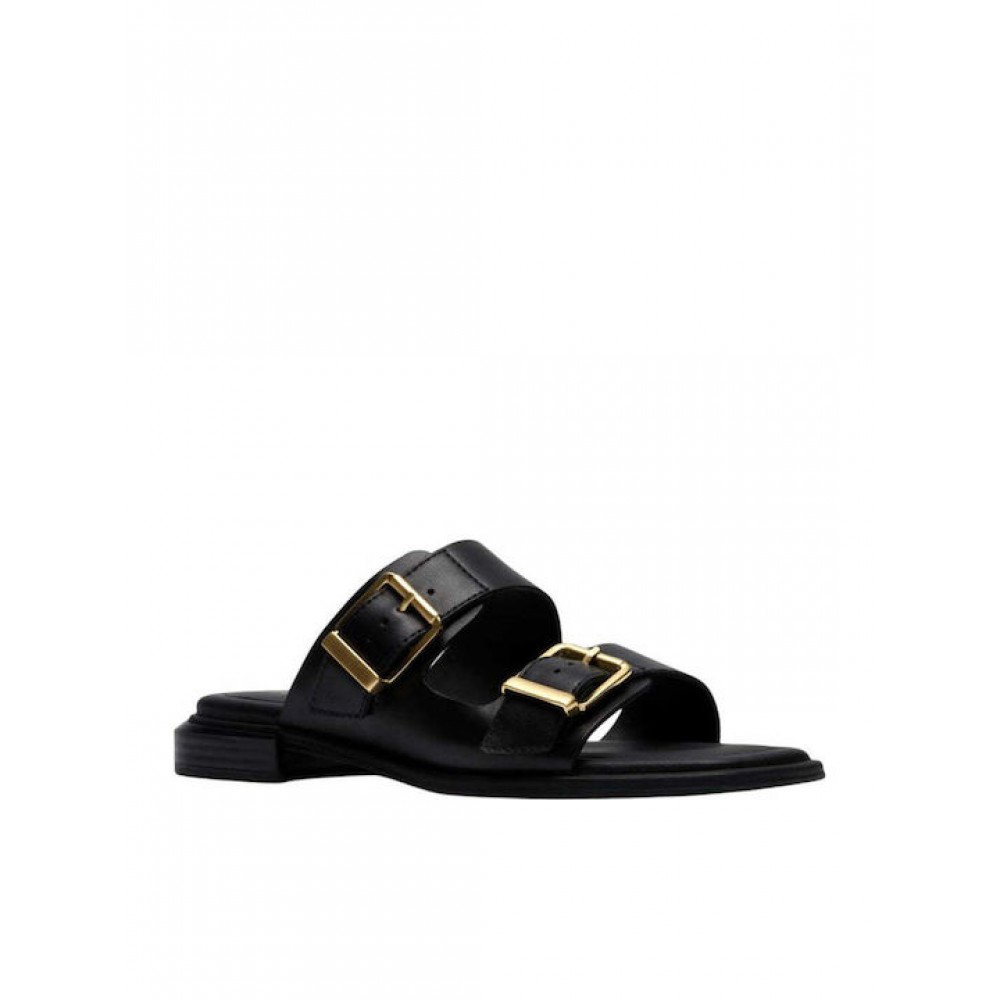 CLARKS ΓΥΝΑΙΚΕΙΑ ΣΑΝΔΑΛΙΑ ΜΑΥΡΑ ARIANY BAY 26185803