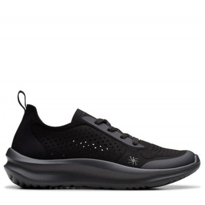 CLARKS ΓΥΝΑΙΚΕΙΑ SNEAKERS SOLEVANA TIE ΜΑΥΡΑ 26184291