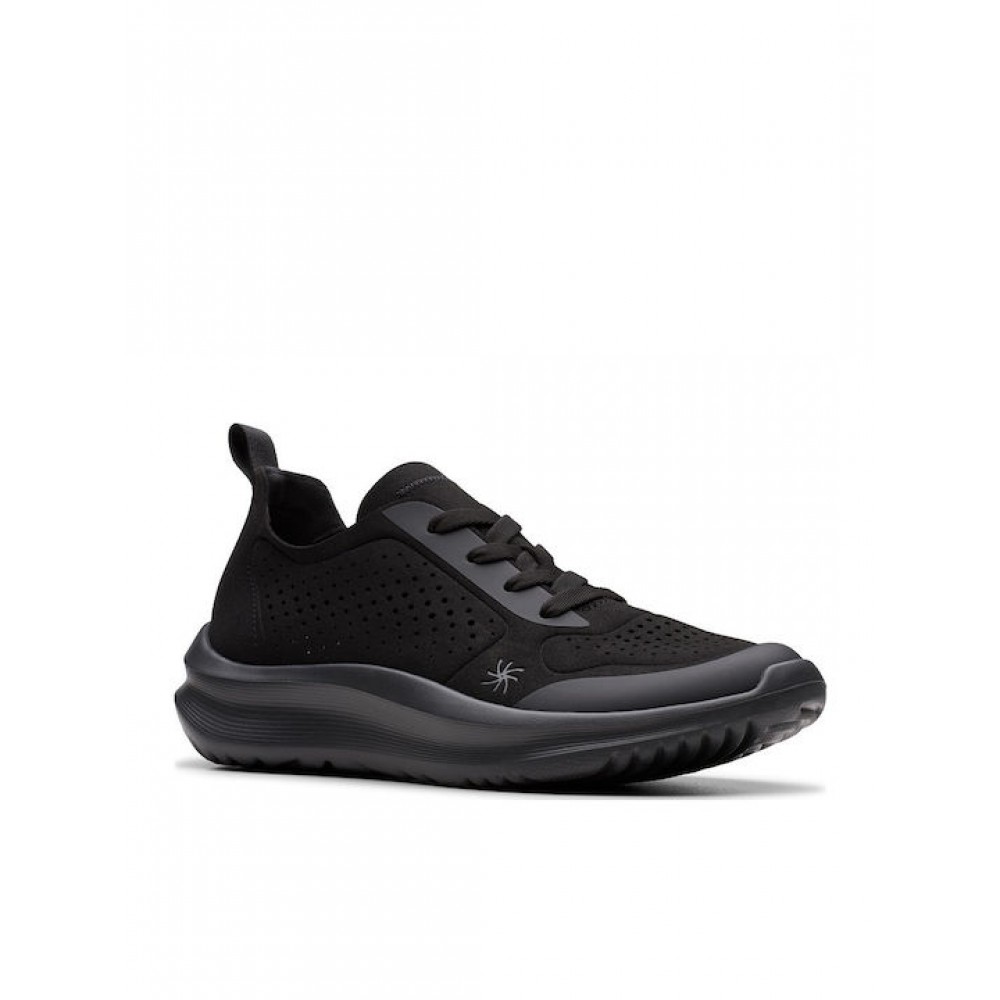 CLARKS ΓΥΝΑΙΚΕΙΑ SNEAKERS SOLEVANA TIE ΜΑΥΡΑ 26184291