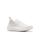 CLARKS ΓΥΝΑΙΚΕΙΑ SNEAKERS SOLEVANA TIE OFF WHITE 26184294