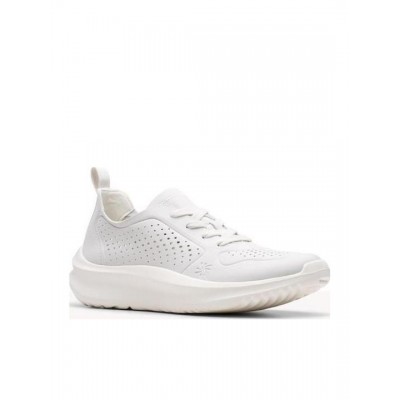 CLARKS ΓΥΝΑΙΚΕΙΑ SNEAKERS SOLEVANA TIE OFF WHITE 26184294