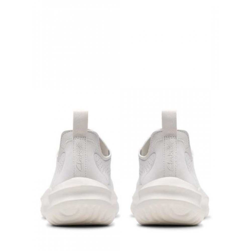 CLARKS ΓΥΝΑΙΚΕΙΑ SNEAKERS SOLEVANA TIE OFF WHITE 26184294