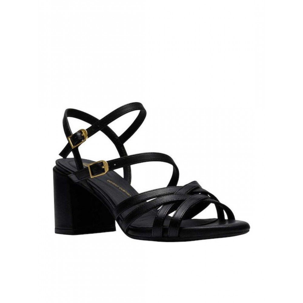 CLARKS ΓΥΝΑΙΚΕΙΑ ΠΕΔΙΛΑ EZORIA STRAP ΜΑΥΡΑ 26185893