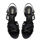CLARKS ΓΥΝΑΙΚΕΙΑ ΠΕΔΙΛΑ EZORIA STRAP ΜΑΥΡΑ 26185893
