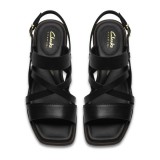 CLARKS ΓΥΝΑΙΚΕΙΑ ΣΑΝΔΑΛΙΑ ARIANY STRAP ΜΑΥΡΑ 26185800