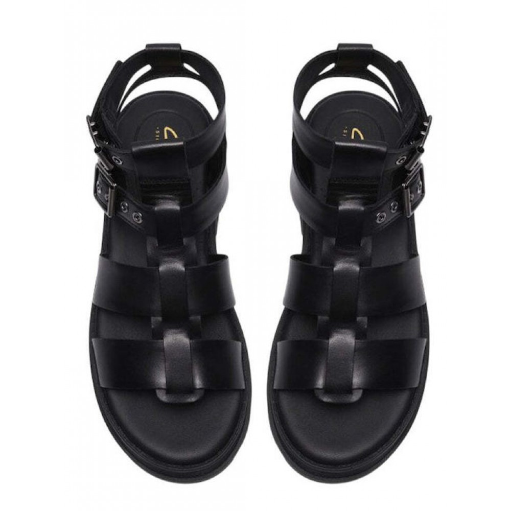 CLARKS ΓΥΝΑΙΚΕΙΑ ΠΕΔΙΛΑ ΜΑΥΡΑ ORINOCO3 COVE 26186087
