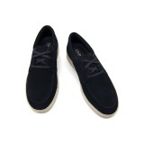 CLARKS ΑΝΔΡΙΚΑ BOAT SHOES LOCKFORD SUEDE LEATHER 26186188 NAVY