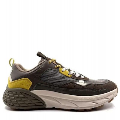 JEEP FOOTWEAR ΑΝΔΡΙΚΑ SNEAKERS GROOVE WASHED MESH JM61004A-020 MILITARY