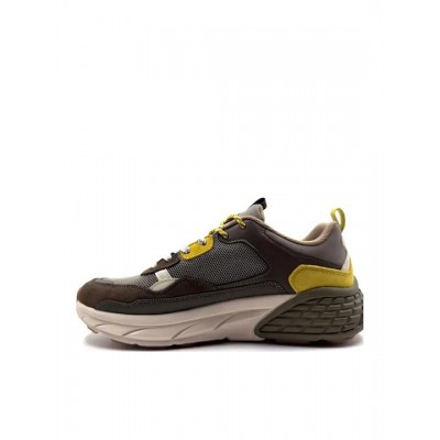 JEEP FOOTWEAR ΑΝΔΡΙΚΑ SNEAKERS GROOVE WASHED MESH JM61004A-020 MILITARY