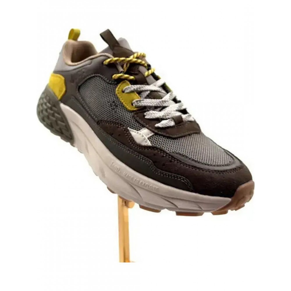 JEEP FOOTWEAR ΑΝΔΡΙΚΑ SNEAKERS GROOVE WASHED MESH JM61004A-020 MILITARY