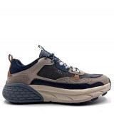 JEEP FOOTWEAR ΑΝΔΡΙΚΑ SNEAKERS GROOVE WASHED MESH JM61004A-016 NAVY