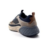 JEEP FOOTWEAR ΑΝΔΡΙΚΑ SNEAKERS GROOVE WASHED MESH JM61004A-016 NAVY