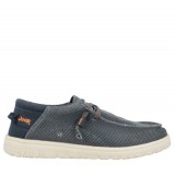 JEEP FOOTWEAR ΑΝΔΡΙΚΑ SNEAKERS CASUAL ΜΠΛΕ SAMOA WALLABE JM61115A-100