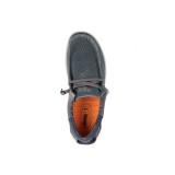 JEEP FOOTWEAR ΑΝΔΡΙΚΑ SNEAKERS CASUAL ΜΠΛΕ SAMOA WALLABE JM61115A-100
