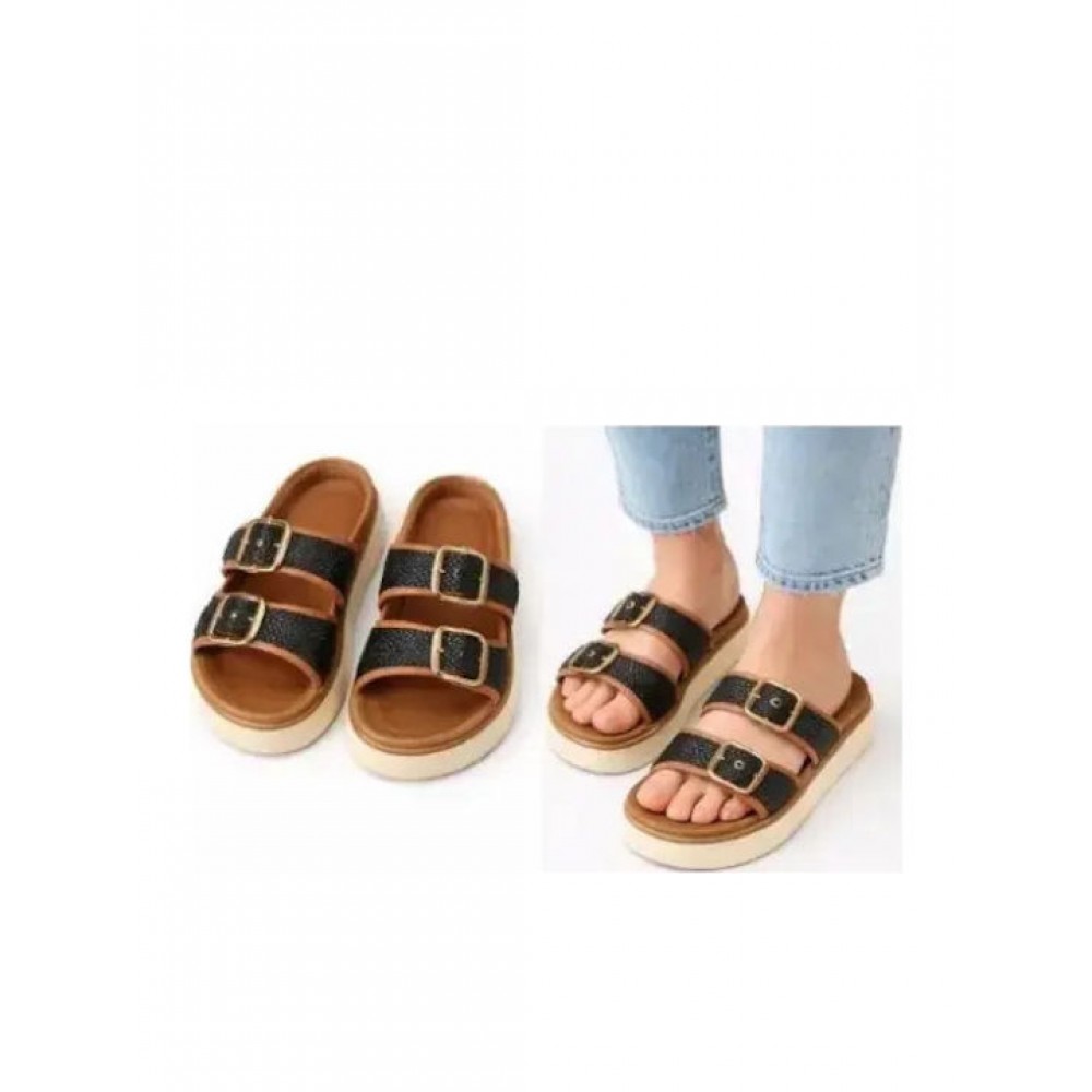 JEEP FOOTWEAR ΓΥΝΑΙΚΕΙΑ ΣΑΝΔΑΛΙΑ ΜΑΥΡΑ JL61580A-062
