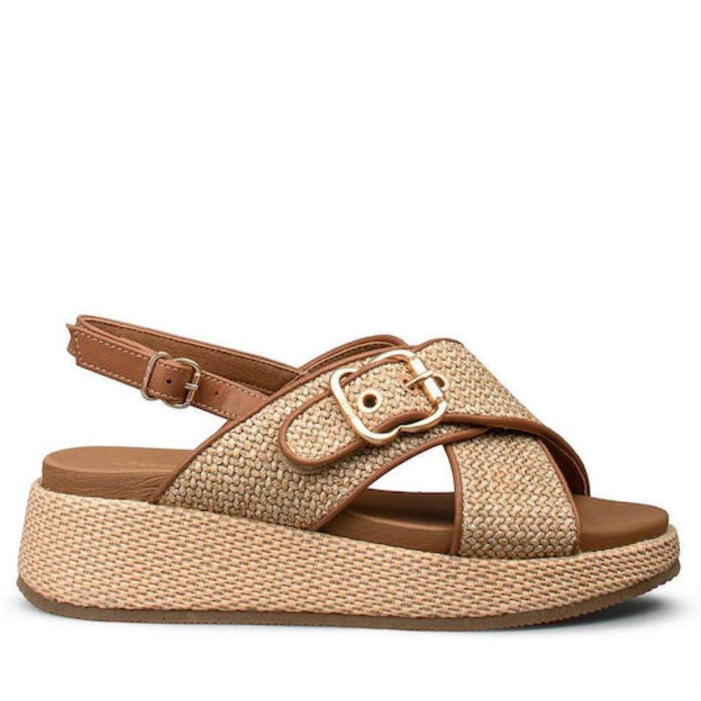 JEEP FOOTWEAR ΓΥΝΑΙΚΕΙΕΣ ΠΛΑΤΦΟΡΜΕΣ KARINA CROSS JL61590A-026 ΜΠΕΖ