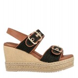 JEEP FOOTWEAR ΓΥΝΑΙΚΕΙΕΣ ΠΛΑΤΦΟΡΜΕΣ MAYOR JL61600A-062 ΜΑΥΡΕΣ