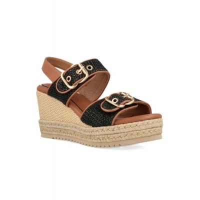 JEEP FOOTWEAR ΓΥΝΑΙΚΕΙΕΣ ΠΛΑΤΦΟΡΜΕΣ MAYOR JL61600A-062 ΜΑΥΡΕΣ