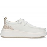 JEEP FOOTWEAR ΓΥΝΑΙΚΕΙΑ ΜΟΚΑΣΙΝΙΑ  JL61530A-098 ΛΕΥΚΑ