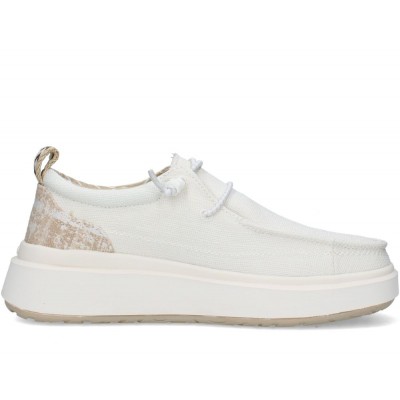 JEEP FOOTWEAR ΓΥΝΑΙΚΕΙΑ ΜΟΚΑΣΙΝΙΑ  JL61530A-098 ΛΕΥΚΑ